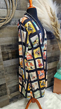 Load image into Gallery viewer, Vintage Cowboy Collage Western Lightweight Cardigan