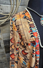 Load image into Gallery viewer, Sahara Aztec Lightweight Cardigan