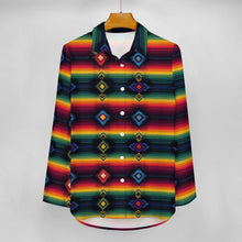 Load image into Gallery viewer, Baha Ranch Colores de Mexico Serape Button up Blouse