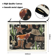 Load image into Gallery viewer, Baha Ranch Western Cosmetic Bag Pack of 5 Made in America