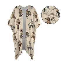 Load image into Gallery viewer, Vintage Cowgirl Duster Kimono Coverup