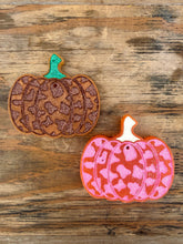 Load image into Gallery viewer, Fall Cow Print Pumpkin Car Freshie
