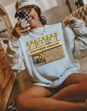 Load image into Gallery viewer, Southern Hibachi Retro Restaurant Sign Gildan Sport Grey Shirt – Graphic Tee, Long Sleeve & Crewneck.