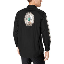 Load image into Gallery viewer, Turquoise Concho Men's Western Button Up