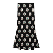 Load image into Gallery viewer, Turquoise Silver Concho Maxi Skirt