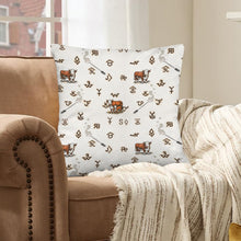 Load image into Gallery viewer, Baha Ranch Hereford Brands Velvety Soft Pillow Cover Made in America