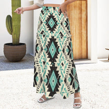 Load image into Gallery viewer, San Angelo Aztec Tiered Prairie Maxi Skirt