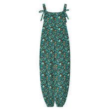 Load image into Gallery viewer, Baha Ranch All Turquoise Overalls Jumpsuit