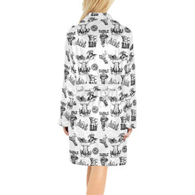 Load image into Gallery viewer, Cowboy Print Women's Western Bath Robe