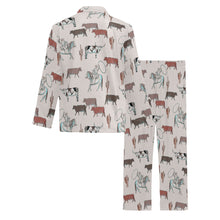 Load image into Gallery viewer, Cattle Drive Men's Western Pajama Set