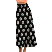Load image into Gallery viewer, Turquoise Silver Concho Maxi Skirt