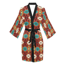 Load image into Gallery viewer, Old Aztec Women's Lounge Kimono Robe