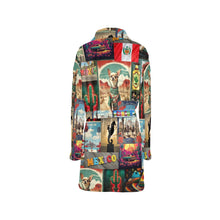 Load image into Gallery viewer, Colores de Mexico The Love of Mexico Fleece Robe