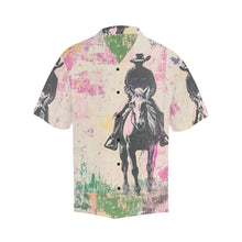 Load image into Gallery viewer, Baha Ranch Retro Pop Western Trail Ride Men's Camp Shirt