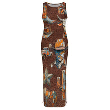 Load image into Gallery viewer, Cowboy Treasures Bodycon Maxi Dress