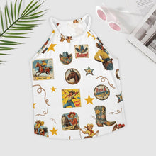 Load image into Gallery viewer, Vintage Cowgirl Collage Western Tank Top