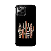 Load image into Gallery viewer, Boho Cactus Trio Phone Case | Tough Phone Case