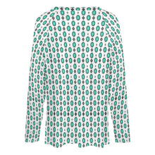 Load image into Gallery viewer, Baha Ranch Turquoise Concho Long Sleeve Top