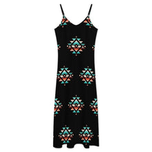 Load image into Gallery viewer, Southwestern Aztec Western Maxi Dress