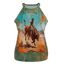 Load image into Gallery viewer, Baha Ranch Eight Second Bull Ride Rodeo Tank Top