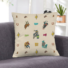 Load image into Gallery viewer, Baha Ranch The Last Round Up Throw Pillow Cover Made in America