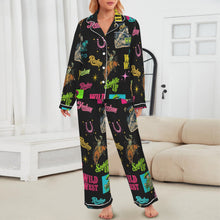 Load image into Gallery viewer, Baha Ranch The Last Round Up Satin Pajama Set