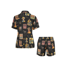 Load image into Gallery viewer, Vintage Cowboy Collage Western Pajama Set