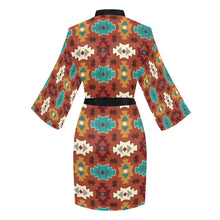 Load image into Gallery viewer, Old Aztec Women's Lounge Kimono Robe