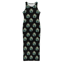 Load image into Gallery viewer, Turquoise Naja Sleeveless Bodycon Side Slit Maxi Dress