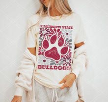 Load image into Gallery viewer, Groovy Floral Mascot Tee - Adult