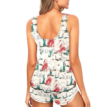 Load image into Gallery viewer, Desert Rodeo Tankini & Boy Shorts Swim Set