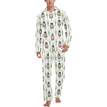 Load image into Gallery viewer, Cowboy Christmas Men's Western Pajama Set