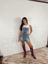 Load image into Gallery viewer, The Durango Denim Romper EXTRA SMALL