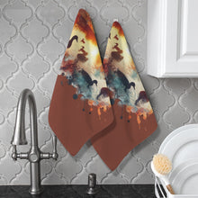 Load image into Gallery viewer, Labrador Retriever Duck Hunting Kitchen Set of 2 Dish Towels Made in America