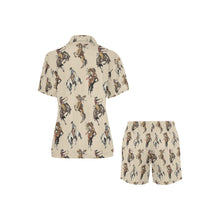 Load image into Gallery viewer, Vintage Cowgirl Women's Western Pajama Set
