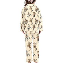 Load image into Gallery viewer, Vintage Cowgirl Girl's Western Pajama Set
