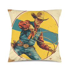 Load image into Gallery viewer, Baha Ranch Rodeo Cowboy Velvety Soft Pillow Case Made in America