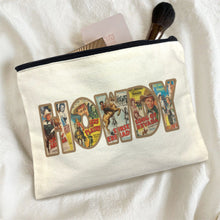Load image into Gallery viewer, Vintag Howdy Cosmetic Bag Pack of 5 Made in America