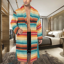 Load image into Gallery viewer, Southwestern Serape Men's Bath Robe