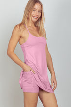 Load image into Gallery viewer, VERY J Sleeveless Active Tennis Dress with Unitard Liner