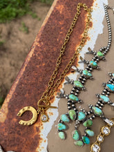 Load image into Gallery viewer, The Lucky Horseshoe Necklace in Gold
