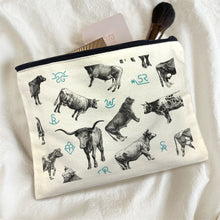 Load image into Gallery viewer, Cattle Brands Cosmetic Bag Pack of 5 Made in America