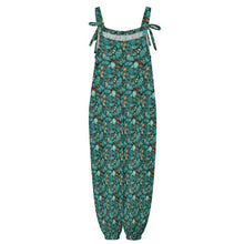 Load image into Gallery viewer, Baha Ranch All Turquoise Overalls Jumpsuit