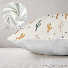 Load image into Gallery viewer, Cactus Velvety Soft Throw Pillow Case Made in America