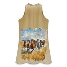Load image into Gallery viewer, Baha Ranch Runnin' Free Sleeveless Mini Dress