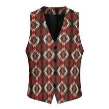 Load image into Gallery viewer, Southwestern Aztec Men's Western Vest