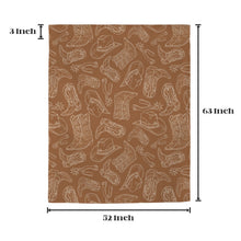 Load image into Gallery viewer, Western Print Curtains (52" x 63" ) Made in America