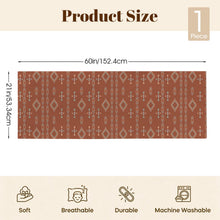 Load image into Gallery viewer, Baha Ranch Brown Aztec Body Pillow Cover Made in America