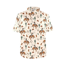 Load image into Gallery viewer, Rodeo Cowboy Western Polo Style Shirt
