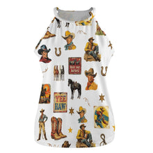 Load image into Gallery viewer, Vintage Cowboy Collage Western Tank Top
